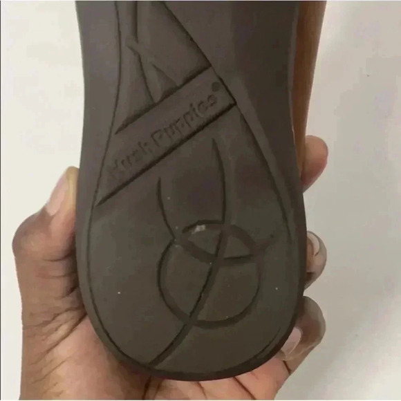 Hush Puppies Brown Tan Women Genuine Leather Epic Clogs Size 10. - Picture 11 of 13